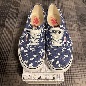 Snoopy Vans Size 10.5